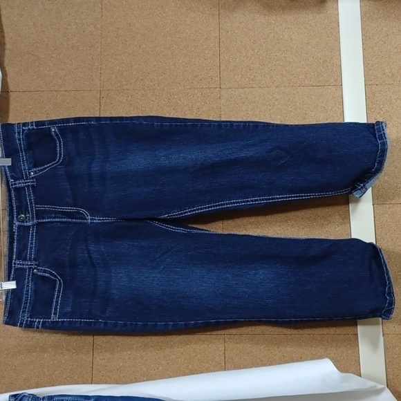 NINE WEST JEANS SIZE 33/16 DATE NIGHT FIT IN A BEAUTIFUL BLUE 😍 - Picture 1 of 6